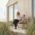 Kirra Patio Bench in Olive mit pulverbeschichtetem Aluminium und FSC - zertifiziertem Teakholz, Outdoor - Bank. | Kirra Patio Bench - Olive | SACKit