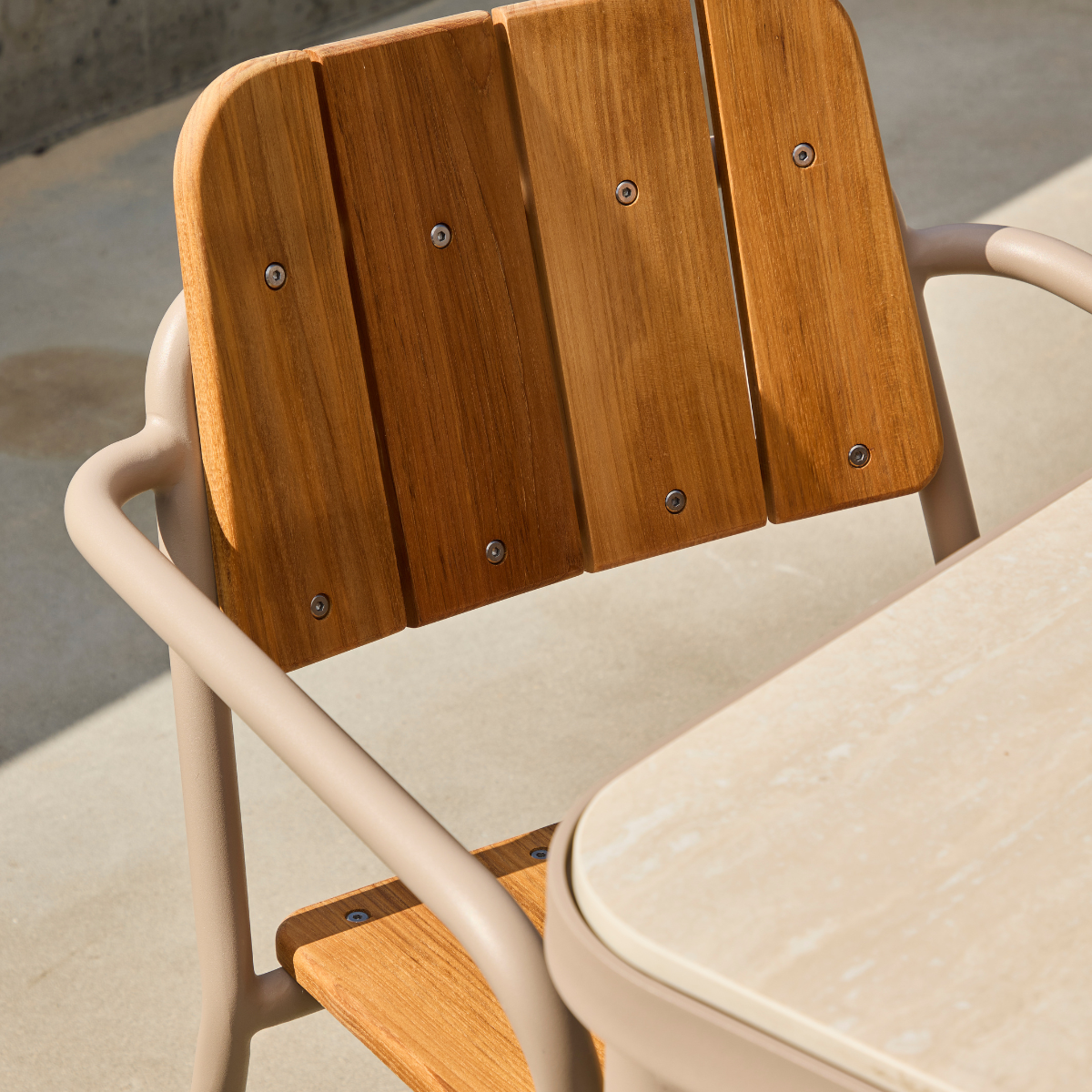Kirra Dining Table Ceramic & 6 Kirra Patio Chair | Kirra Dining Table Ceramic & 6 Kirra Patio Chair - Patio Chair no. One S2 | SACKit