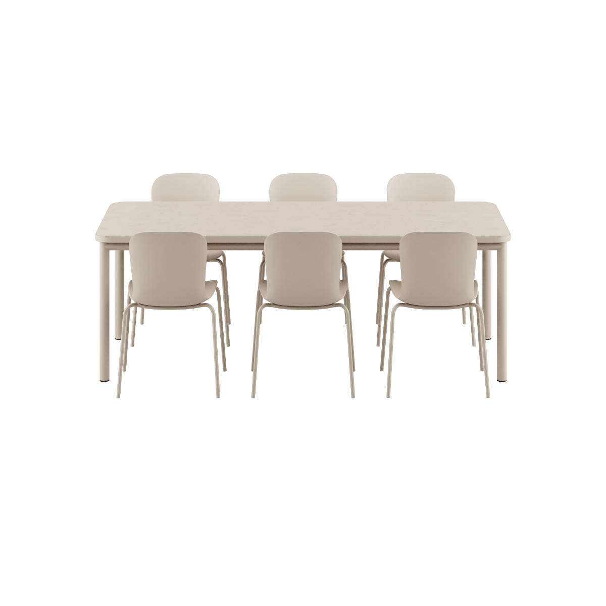 Kirra Dining Table Ceramic & 6 Kirra Patio Chair | Kirra Dining Table Ceramic & 6 Kirra Patio Chair - | SACKit