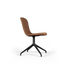 Chair no. One S1 Black Swivel | Chair no. One S1 Black Swivel - Luna Walnut Ohne Rückholfunktion | SACKit