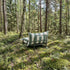 Mollis Lounge Chair in Renesse Olive mit pulverbeschichtetem Aluminiumrahmen und Eco - Textil, Outdoor - Sessel. | Mollis Lounge Chair - Renesse Olive | SACKit