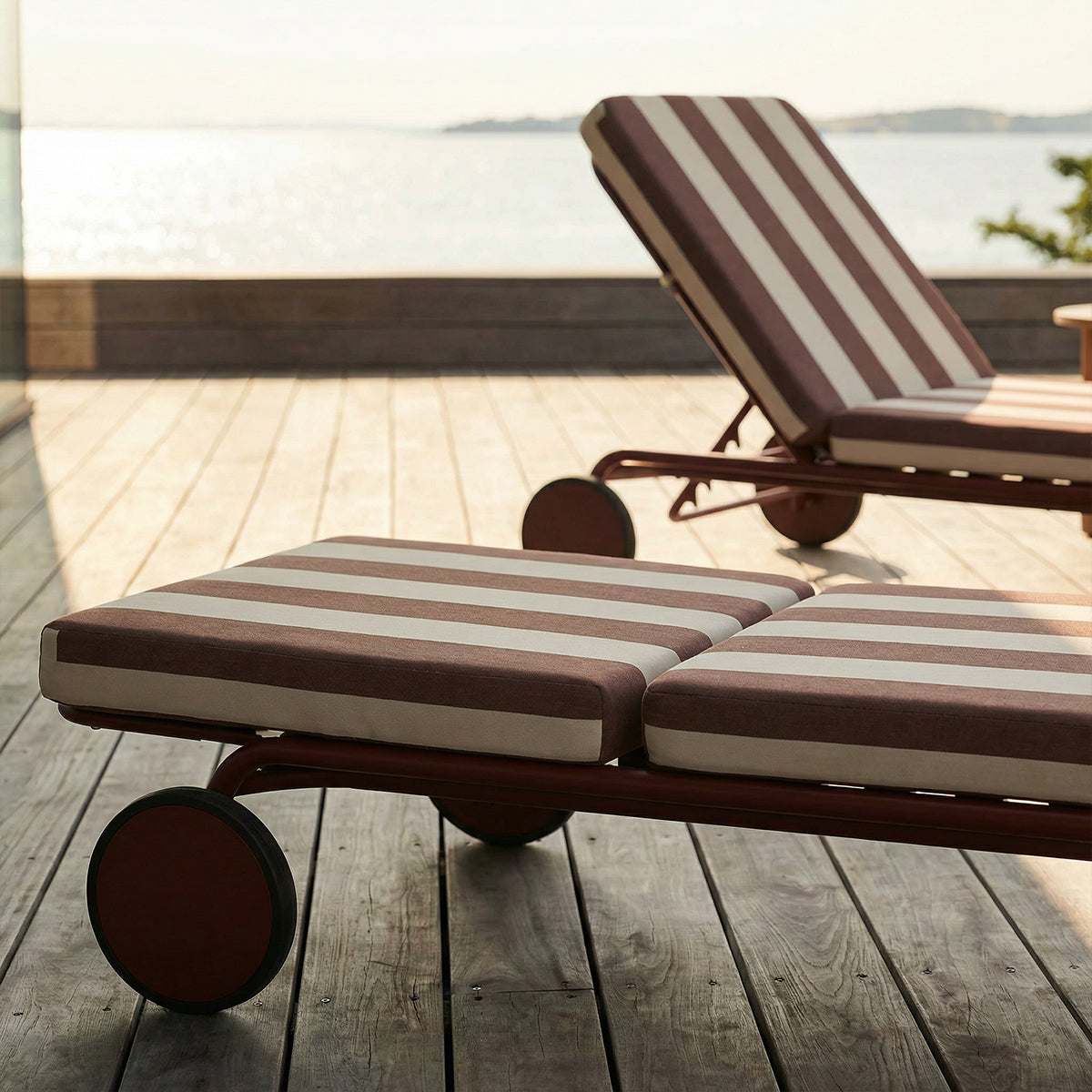 Mollis Sunbed - Mollis Sonnenliege aus Olefin & Aluminium | sackit