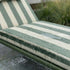 Mollis Sunbed Sonnenliege in Renesse Olive mit verstellbarer Rückenlehne aus pulverbeschichtetem Aluminium. | Mollis Sunbed - Renesse Olive | SACKit