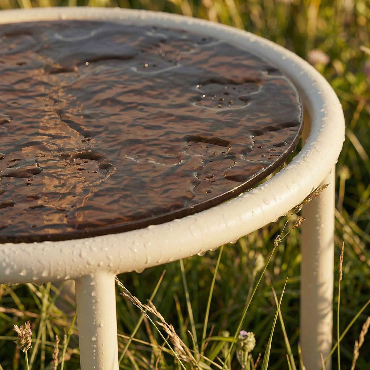 Mollis Side Table Ø50 | Mollis Side Table Ø50 - Taupe | SACKit