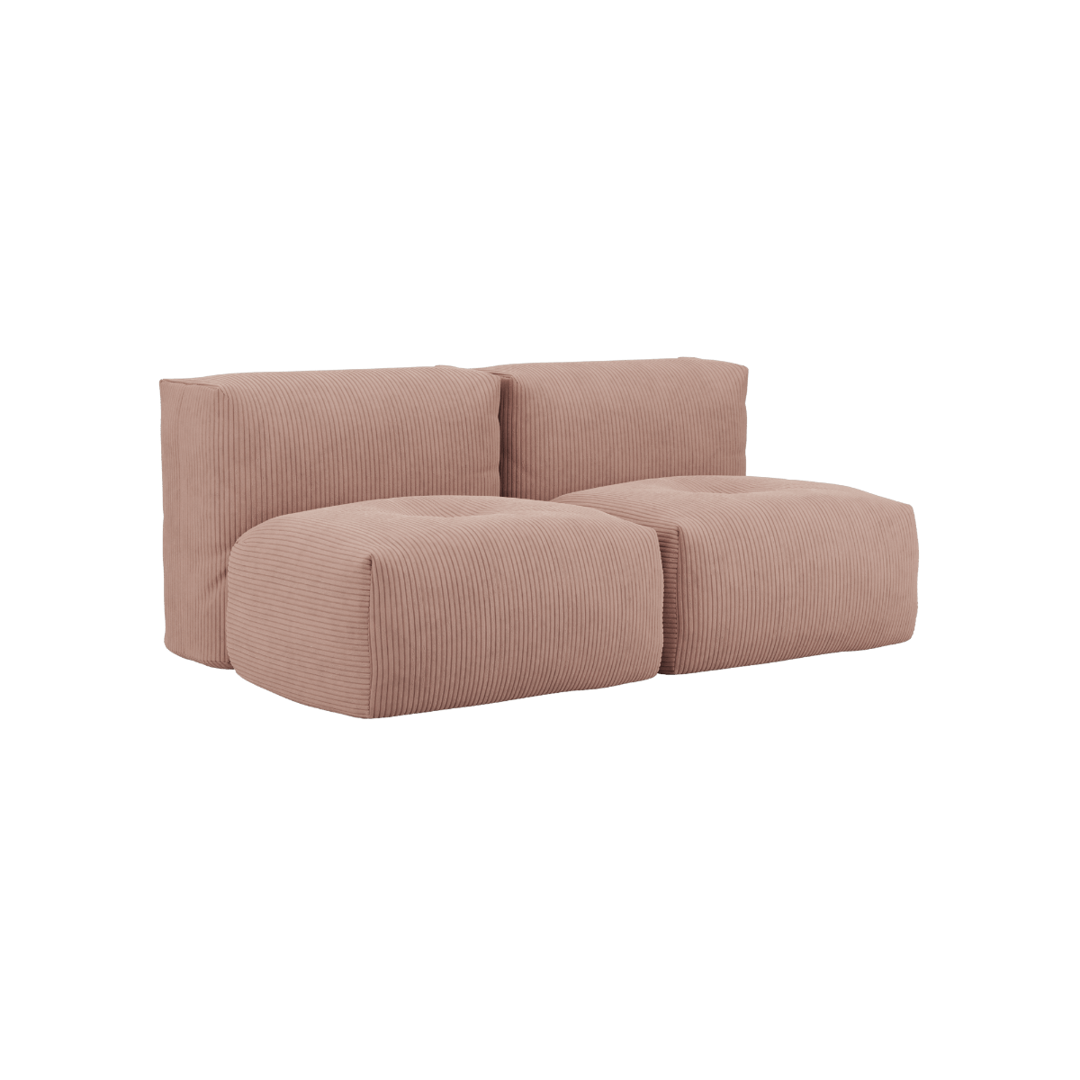 Soft Sofa Indoor - 2 Seater | Soft Sofa Indoor - 2 Seater - Corduroy Rose | SACKit