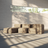 Soft Sofa Indoor - 3 Seater w/ Lounger | Soft Sofa Indoor - 3 Seater w/ Lounger - Teddy Brown | SACKit