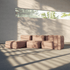 Soft Sofa Indoor - 3 Seater w/ Lounger | Soft Sofa Indoor - 3 Seater w/ Lounger - Corduroy Rose | SACKit