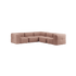 Soft Sofa Indoor 5 - Sitzer Ecksofa in Corduroy Rose mit weichem, modularen Design. | Soft Sofa Indoor - 5 Seater Corner Sofa - Corduroy Rose | SACKit