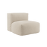 Soft Sofa Indoor Sitzmodul in Teddy Beige mit weichem, formbarem Polster ohne Gestell | Soft Sofa Indoor - Seat - Teddy Beige | SACKit