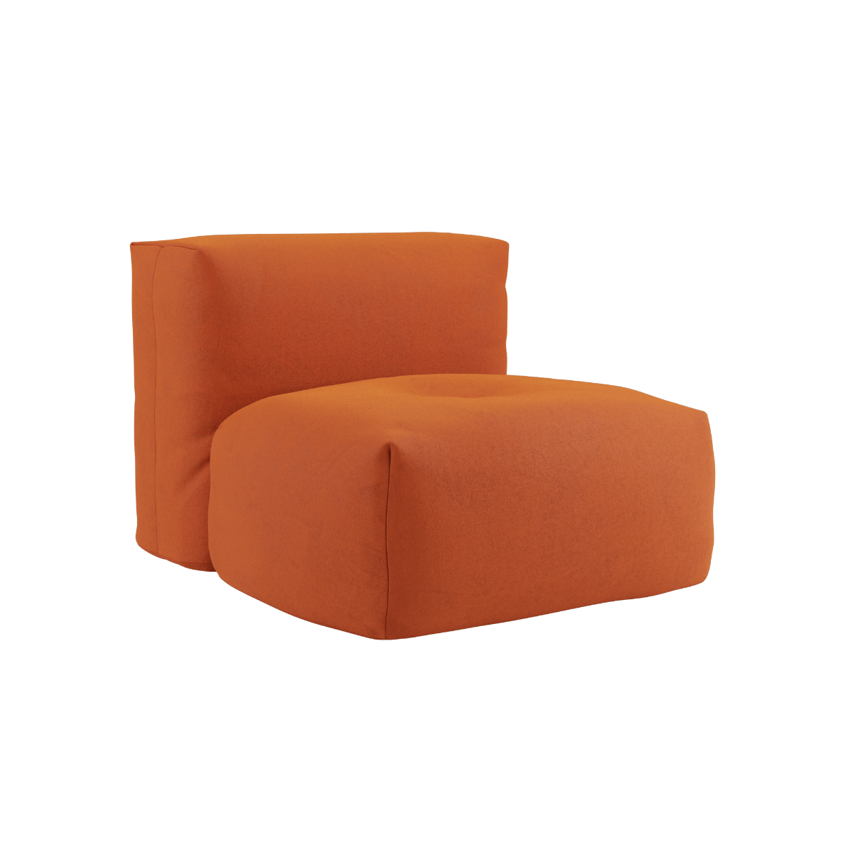 Soft Sofa Indoor - Seat | Soft Sofa Indoor - Seat - Orange Jaquard | SACKit