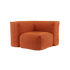 Soft Sofa Indoor - Corner | Soft Sofa Indoor - Corner - Orange Jaquard | SACKit