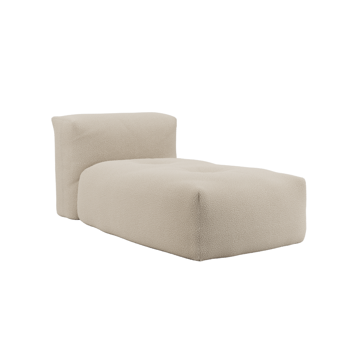 Soft Sofa Indoor - Lounger | Soft Sofa Indoor - Lounger - Teddy Beige | SACKit