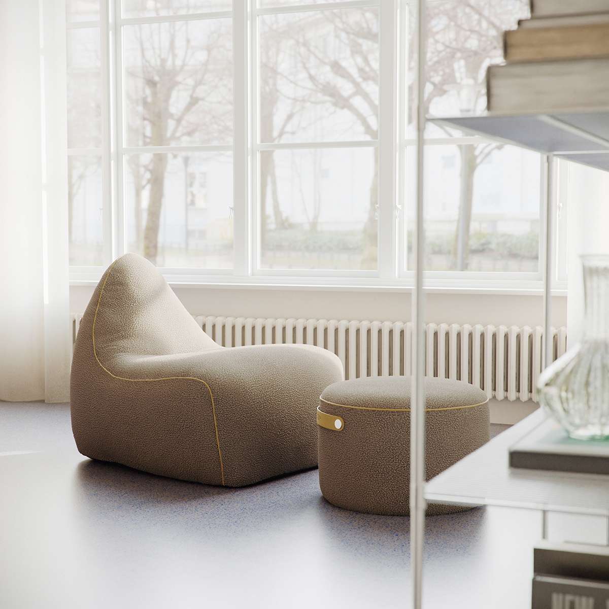 SACKit Chair Indoor | SACKit Chair Indoor - Teddy Brown | SACKit