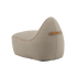 SACKit Chair Indoor in weichem Cosmo Beige Stoff mit runder, gemütlicher Form und Kaltschaumfüllung | SACKit Chair Indoor - Teddy Beige | SACKit