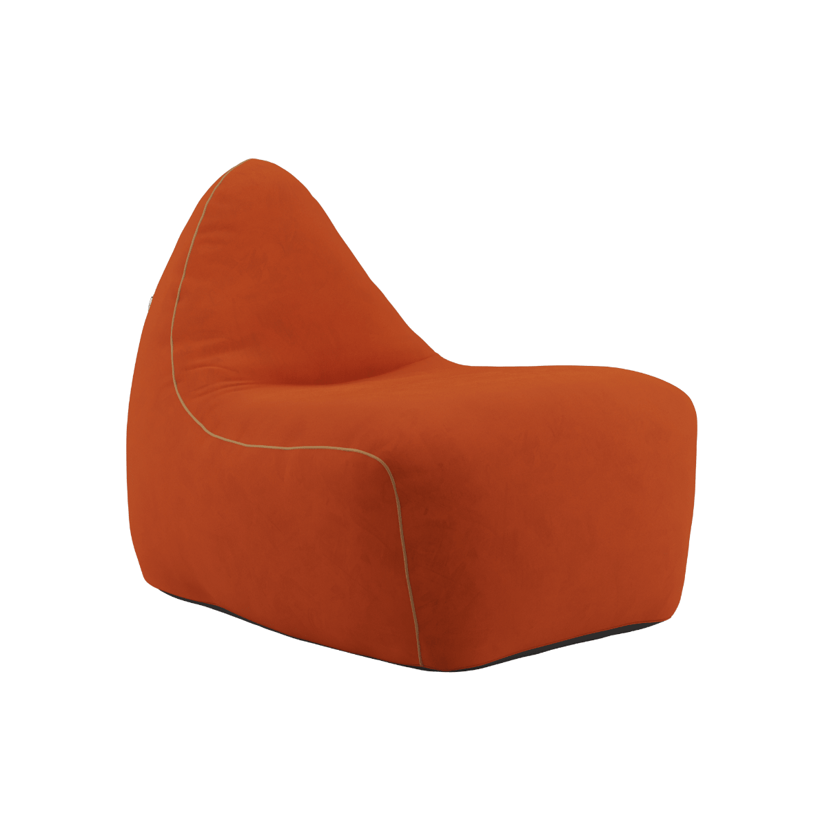SACKit Chair Indoor Sessel mit weicher, runder Form in orangefarbenem Jaquard - Stoff. | SACKit Chair Indoor - Orange Jaquard | SACKit