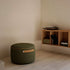 SACKit Pouf Indoor in Corduroy Olive mit rutschfesten Punkten und Seitenriemen aus PU - Leder | SACKit Pouf Indoor - Cosmo Olive | SACKit