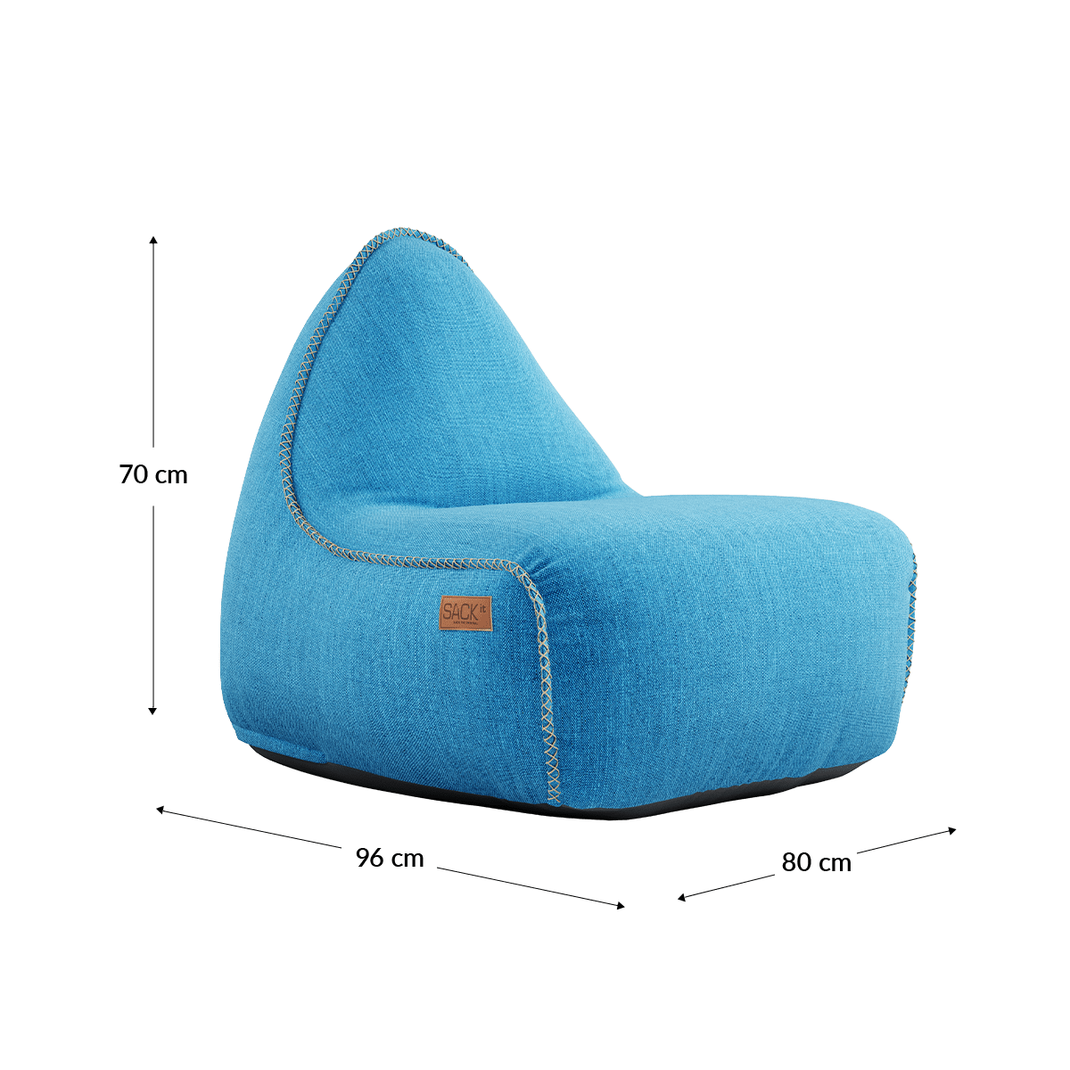 Cobana Lounge Chair & Pouf