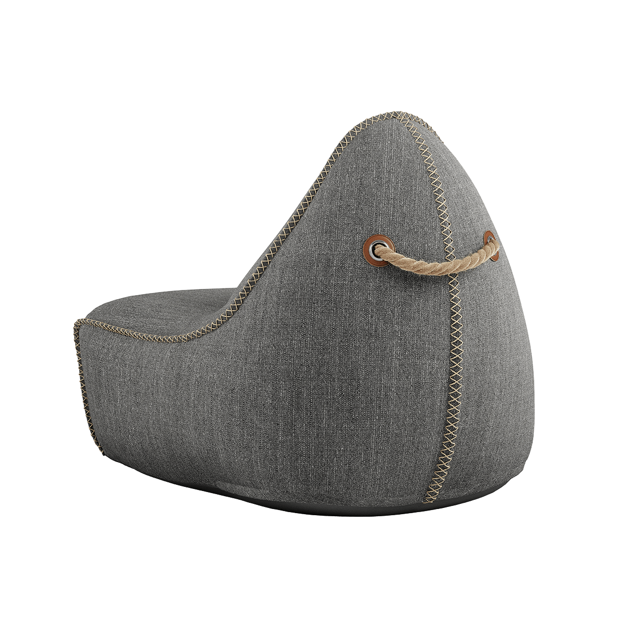 Cobana Lounge Chair & Pouf