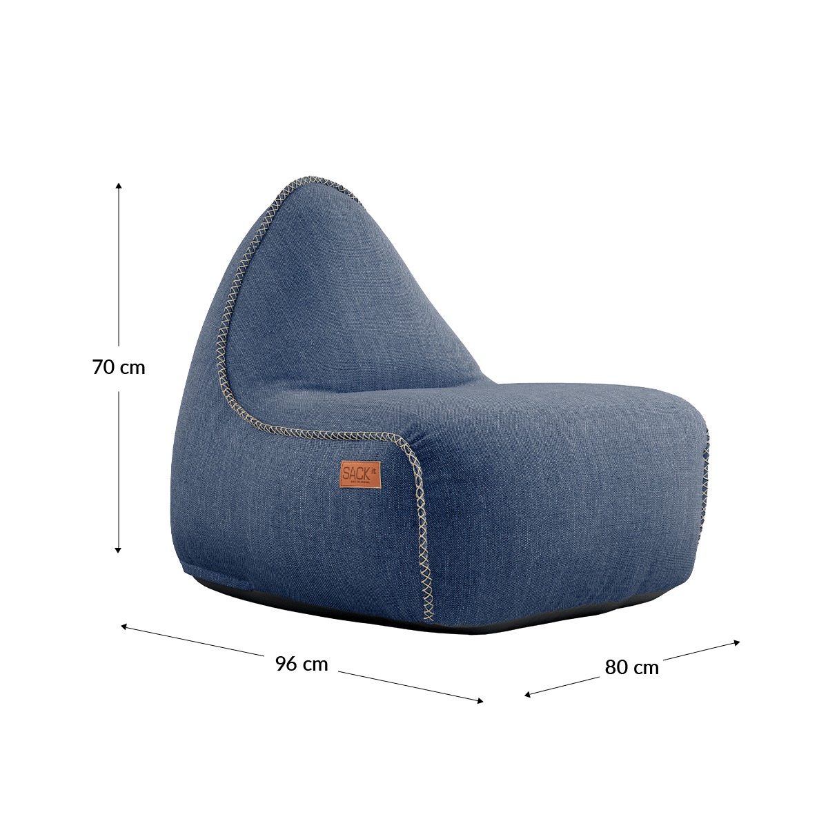 Cobana Lounge Chair & Pouf
