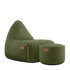 Cobana Lounge Chair & Pouf