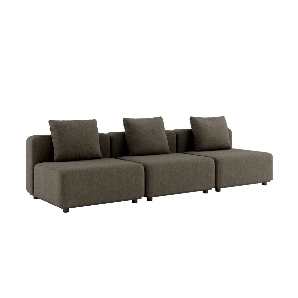 Cobana Lounge Sofa - 3 seater | Cobana Lounge Sofa - 3 seater - Cobana Brown Ohne Armlehnen Ohne Hocker | SACKit