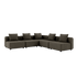 Cobana Lounge Sofa - 5 seater corner sofa | Cobana Lounge Sofa - 5 seater corner sofa - Cobana Brown Ohne Armlehnen | SACKit
