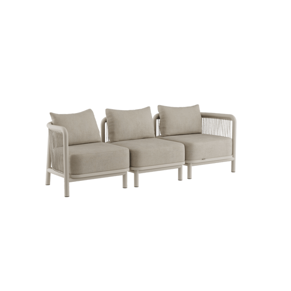 Kirra Lounge Sofa - 3 seater | Kirra Lounge Sofa - 3 seater - Kirra Sand Ohne Hocker | SACKit