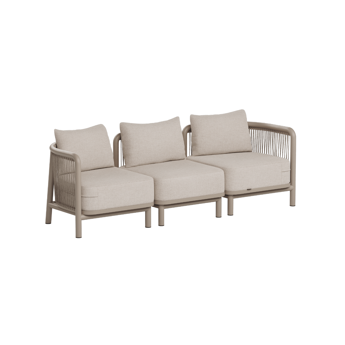 Kirra Lounge Sofa - 3 seater | Kirra Lounge Sofa - 3 seater - Kirra Sand Ohne Hocker | SACKit
