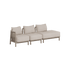 Kirra Lounge Sofa - 3 seater w/ open end | Kirra Lounge Sofa - 3 seater w/ open end - Kirra Sand Links | SACKit