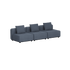 Cobana Lounge Sofa - 3 seater | Cobana Lounge Sofa - 3 seater - Kirra Indigo Ohne Armlehnen Ohne Hocker | SACKit
