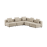Cobana Lounge Sofa - 5 seater corner sofa | Cobana Lounge Sofa - 5 seater corner sofa - Kirra Sand Ohne Armlehnen | SACKit