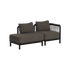 Kirra Lounge Sofa - 2 seater w/ open end | Kirra Lounge Sofa - 2 seater w/ open end - Kirra Noir Rechts | SACKit