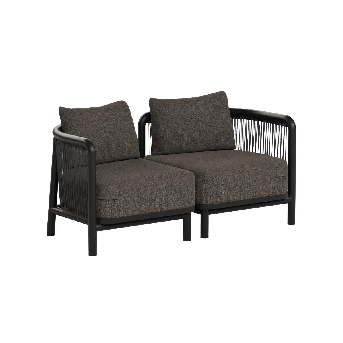 Kirra Lounge Sofa - 2 seater | Kirra Lounge Sofa - 2 seater - Kirra Noir | SACKit