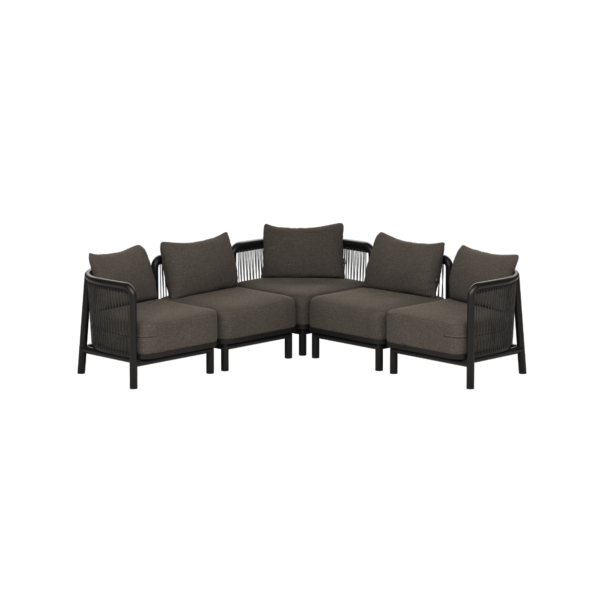 Kirra Lounge Sofa - Corner sofa | Kirra Lounge Sofa - Corner sofa - Kirra Noir | SACKit