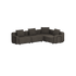 Cobana Lounge Sofa - 4 seater corner sofa | Cobana Lounge Sofa - 4 seater corner sofa - Kirra Noir Mit Armlehnen | SACKit