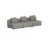 Cobana Lounge Sofa - 3 seater | Cobana Lounge Sofa - 3 seater - Kirra Grey Ohne Armlehnen Ohne Hocker | SACKit