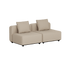 Cobana Lounge Sofa - 2 seater | Cobana Lounge Sofa - 2 seater - Boucle Beige Ohne Armlehnen Ohne Hocker | SACKit