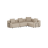 Cobana Lounge Sofa - 4 seater corner sofa | Cobana Lounge Sofa - 4 seater corner sofa - Boucle Beige Mit Armlehnen | SACKit