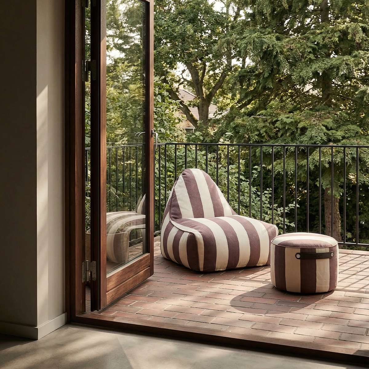 sackit Pouf Outdoor | sackit Pouf Outdoor - Renesse Chestnut | SACKit