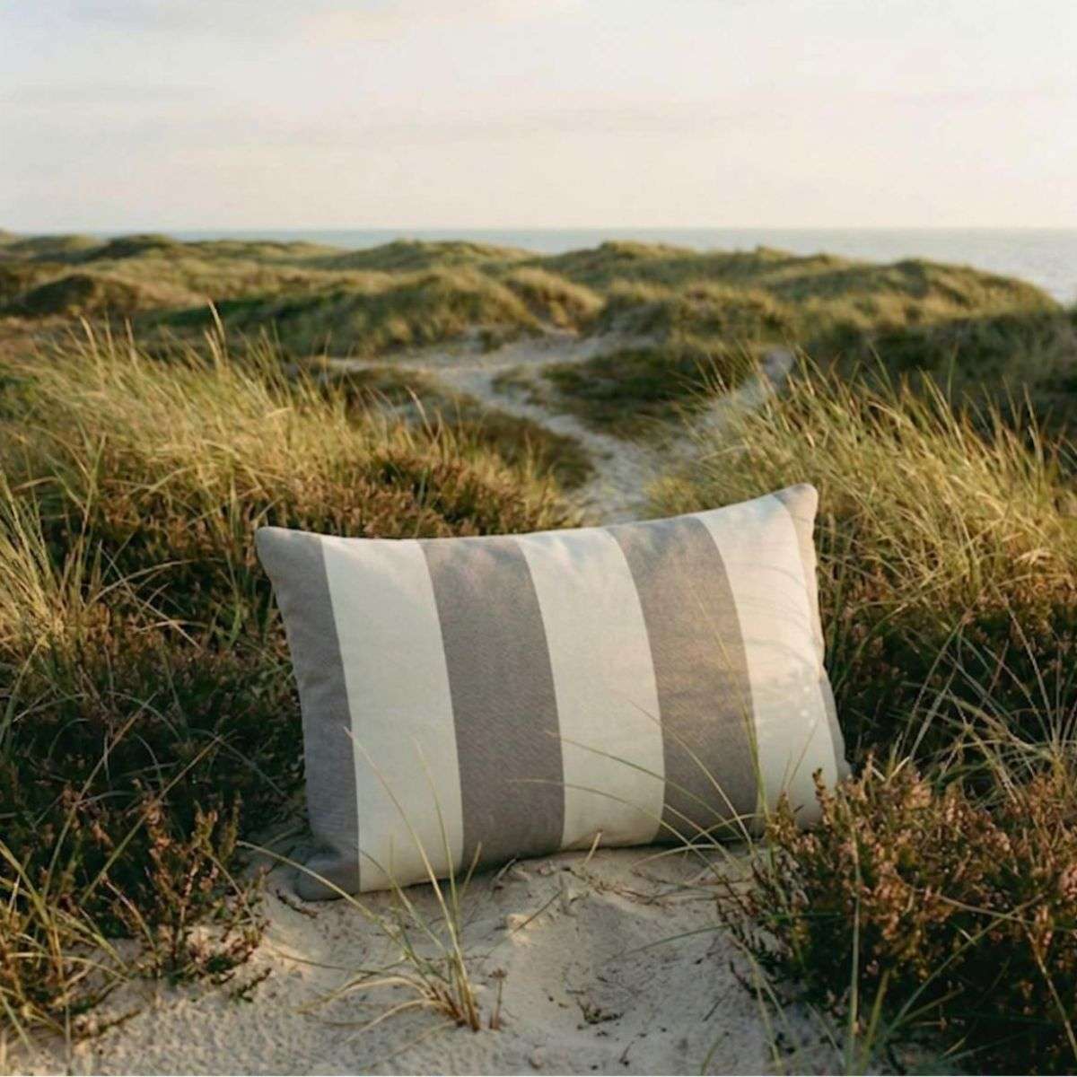 Outdoor Cushion Rectangular | Outdoor Cushion Rectangular - Renesse Taupe | SACKit